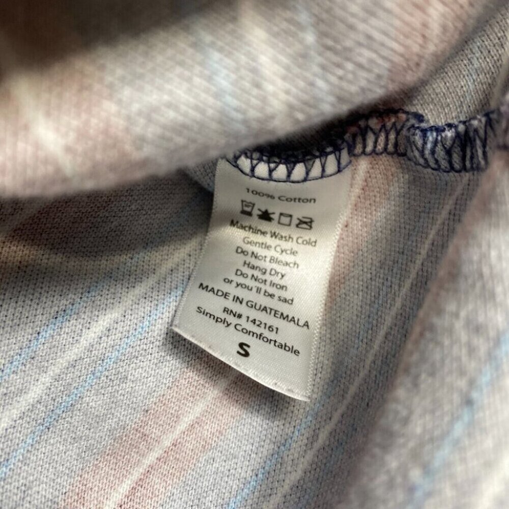 LuLaRoe Polo Shirt Men's Small Striped Short Sleeve Preppy Casual Work - Picture 5 of 9
